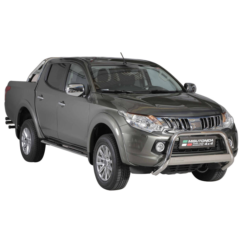 Frontbügel Frontschutzbügel für Mitsubishi L200 Club Cab 2015-2018 ø63 Stahl