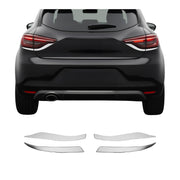 Rücklicht Leisten Heckleuchte für Renault Clio 2019-2025 Edelstahl Chrom 4tlg