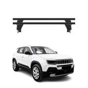 Menabo Dachträger Grundtäger für Jeep Avenger 2023-2026 50kg Alu Schwarz 2 tlg