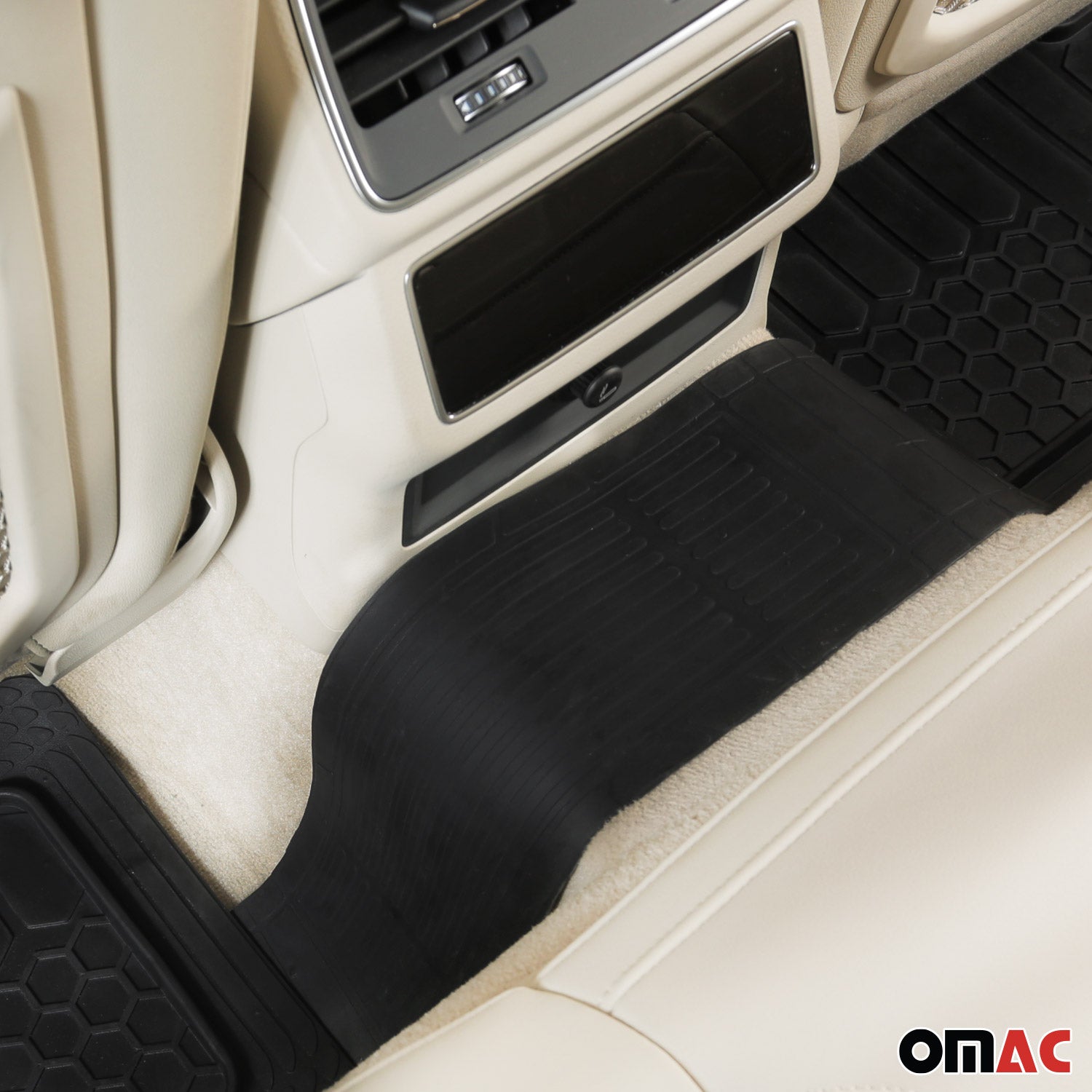 Fußmatten Gummimatten 3D Matte für Toyota Avensis Prius Gummi Schwarz 5tlg