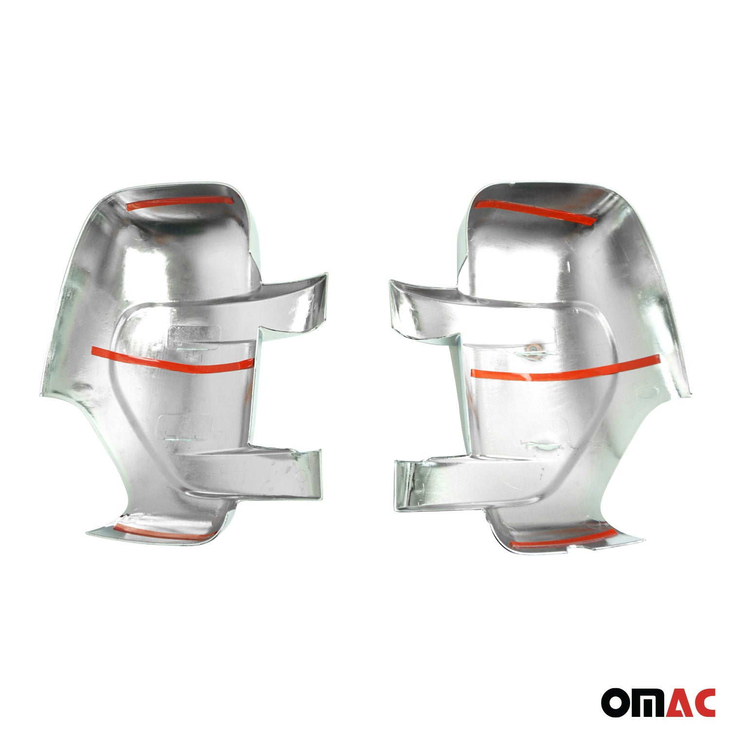 Spiegelkappen Spiegelabdeckung für Opel Movano 2010-2021 Chrom ABS Silber 2tlg