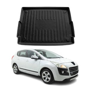 Kofferraumwanne Laderaumwanne für Peugeot 3008 2009-2016 Gummi TPE Schwarz