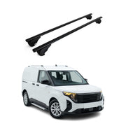 Dachträger Grundträger für Ford Transit Courier II 2023-2026 Stahl Schwarz 2tlg