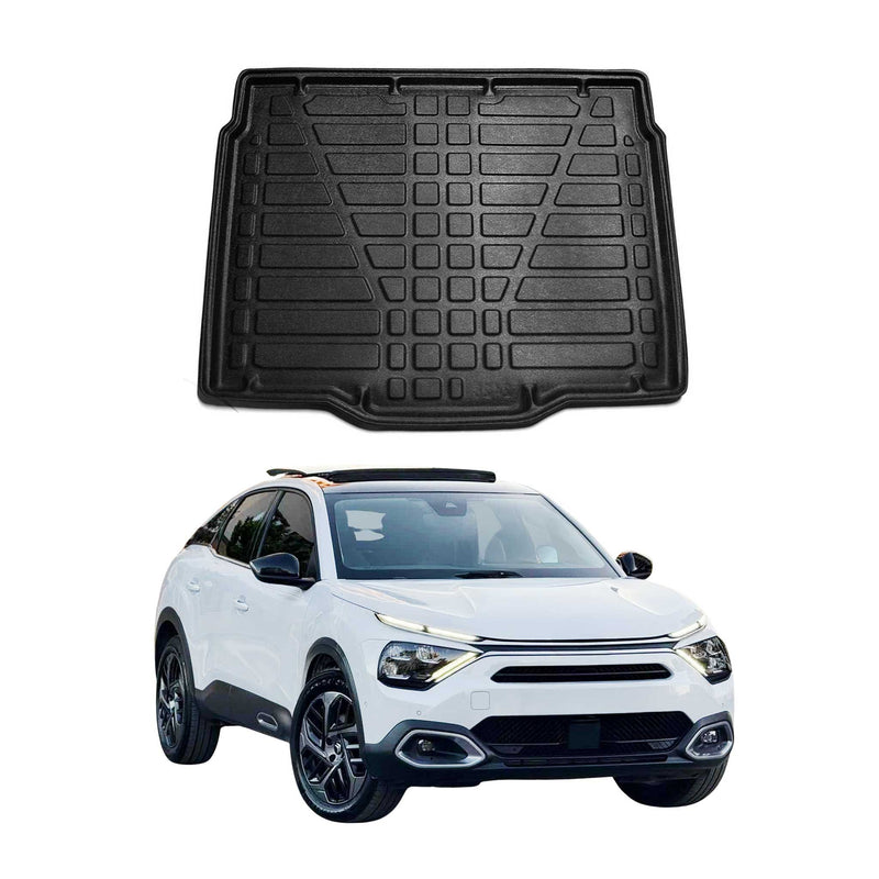 Kofferraumwanne Laderaumwanne für Citroen C4 2020-2025 Gummi TPE Schwarz
