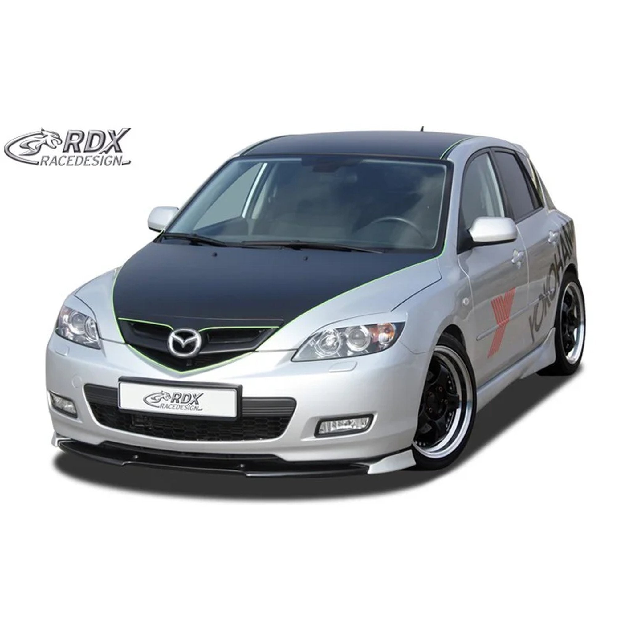 RDX Frontspoiler Vario-X für Mazda 3 2006-2009 Polyurethan TÜV
