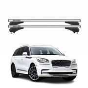 Menabo Dachträger Grundtäger für Lincoln Aviator U611 2020-2026 Alu Silber 2 tlg