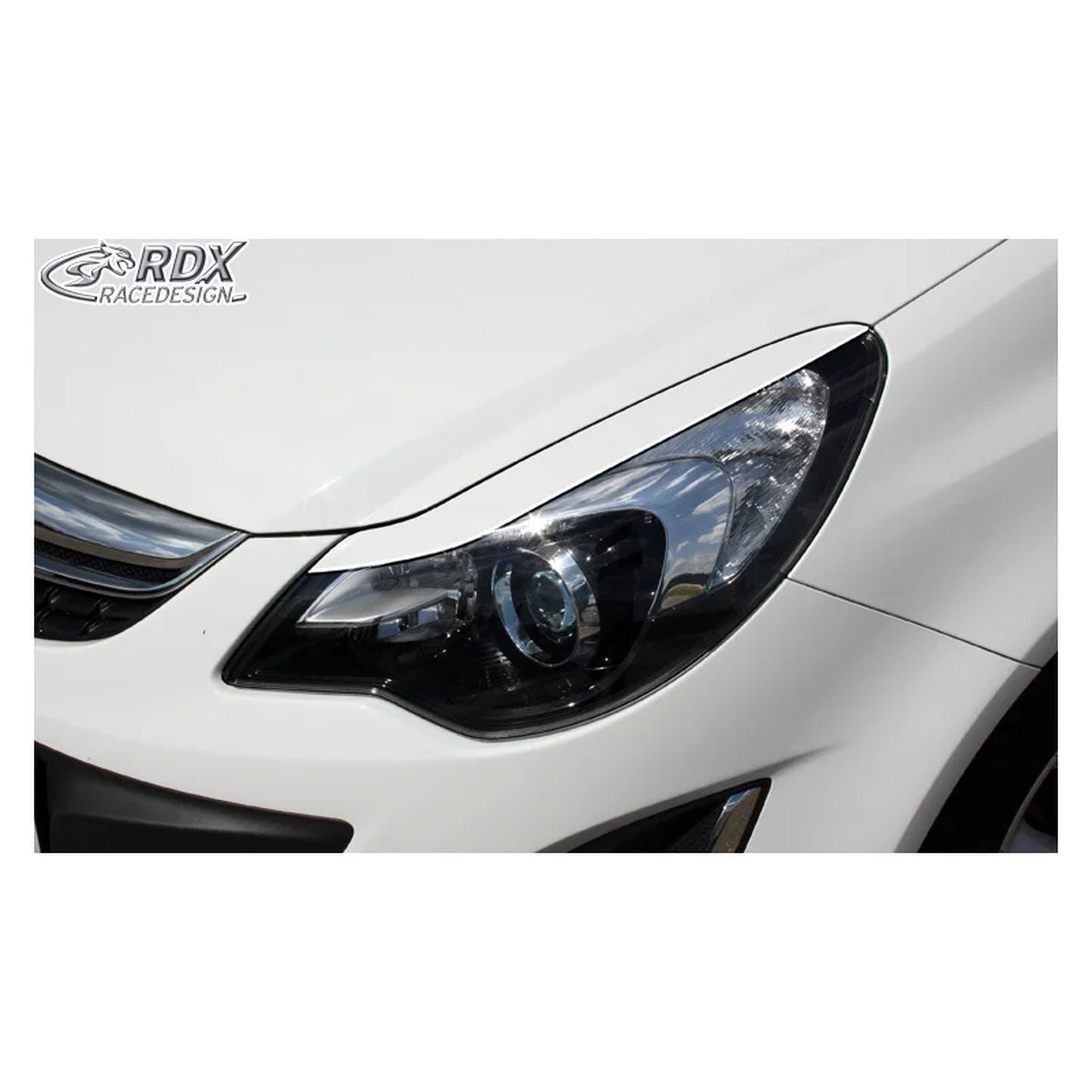 RDX Scheinwerferblenden für Opel Corsa D 2006- ABS TÜV
