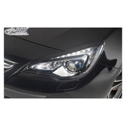 RDX Scheinwerferblenden für Opel Astra J GTC 2009-2015 & Cascada ABS TÜV