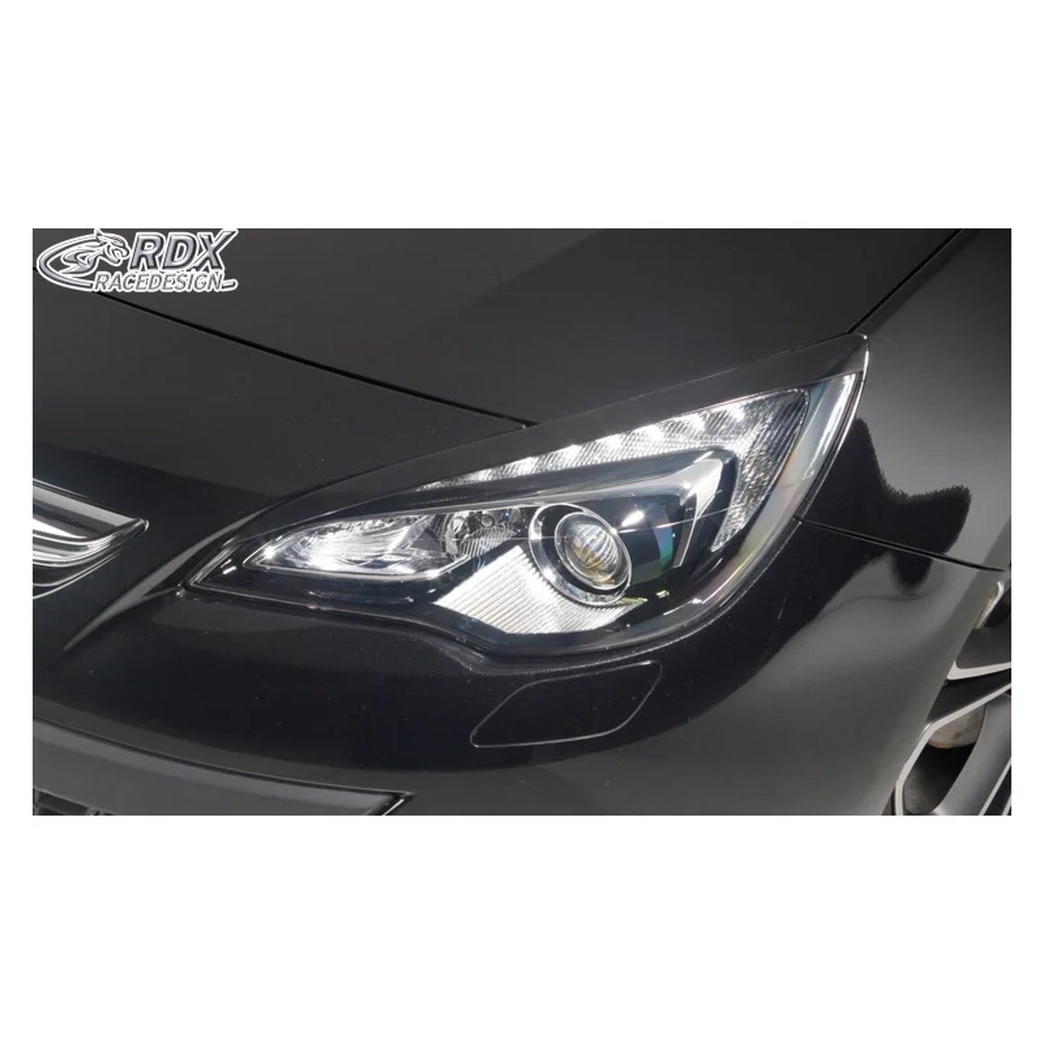RDX Scheinwerferblenden für Opel Astra J GTC 2009-2015 & Cascada ABS TÜV