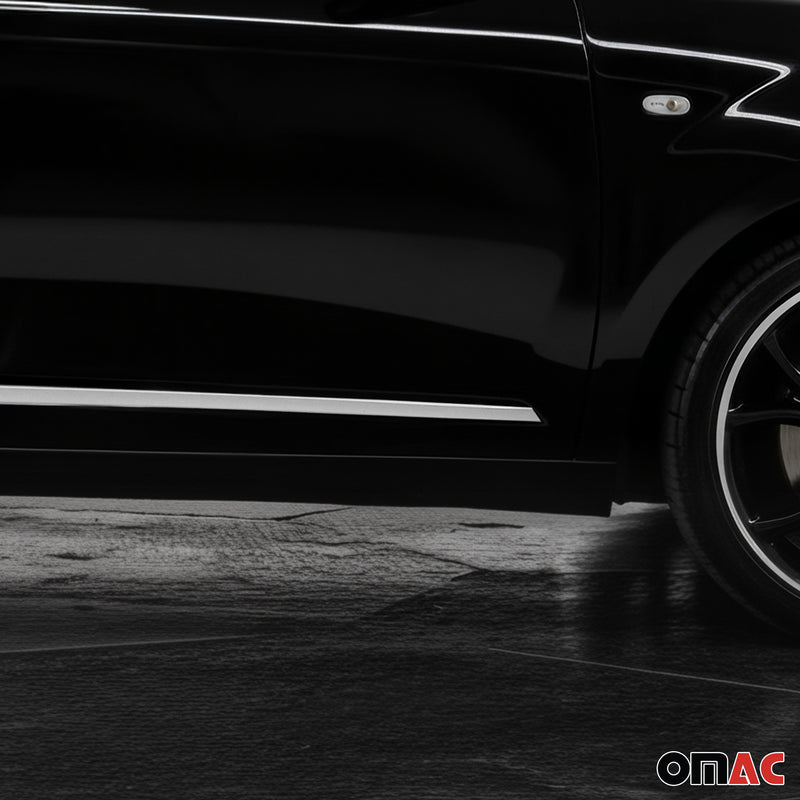 Seitentürleiste Türleisten Türschutzleisten für VW Up 2011-2025 Edelstahl 4x