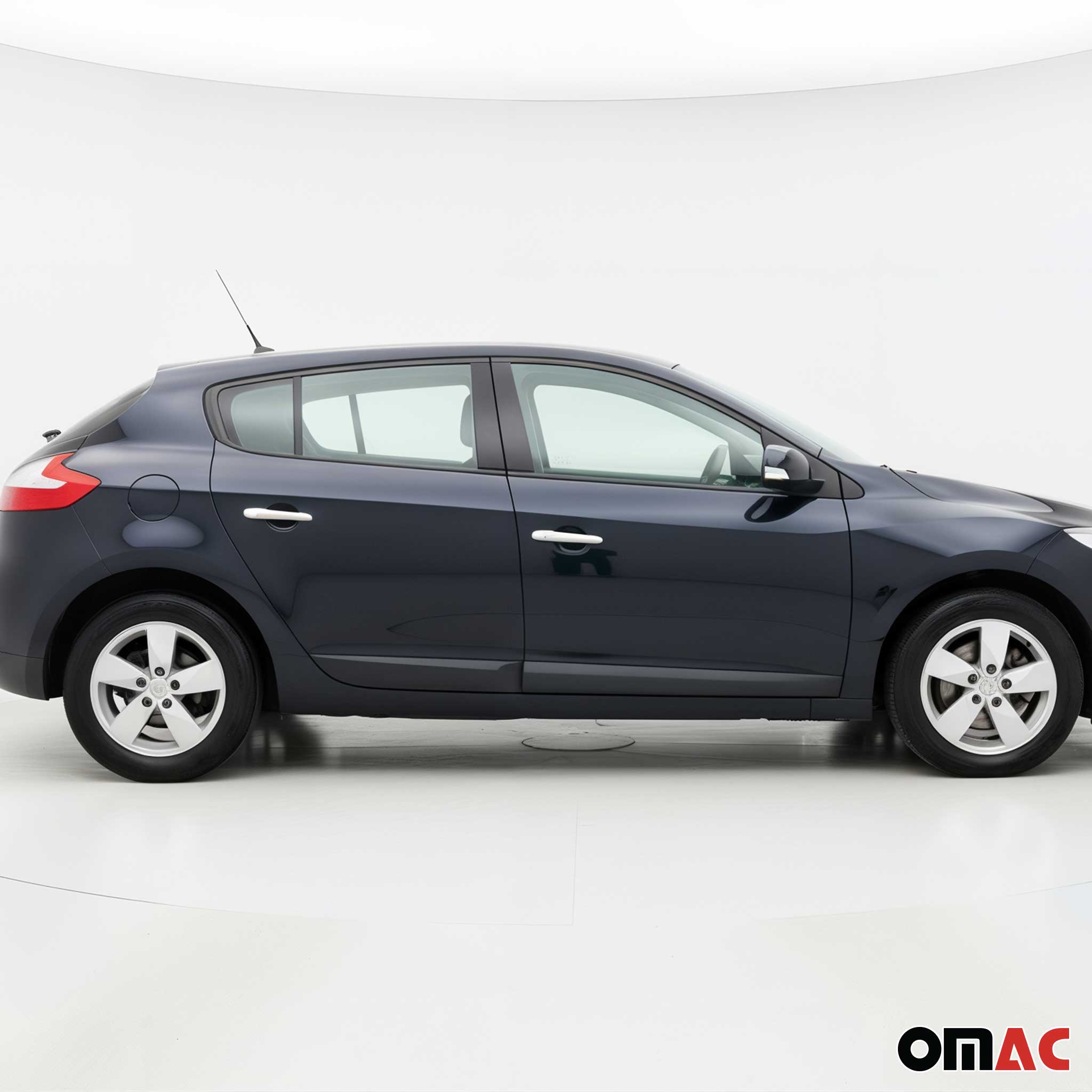 Türgriffblende für Renault Fluence / Smart Forfour Satin Chrom Edelstahl 4Tür 8x