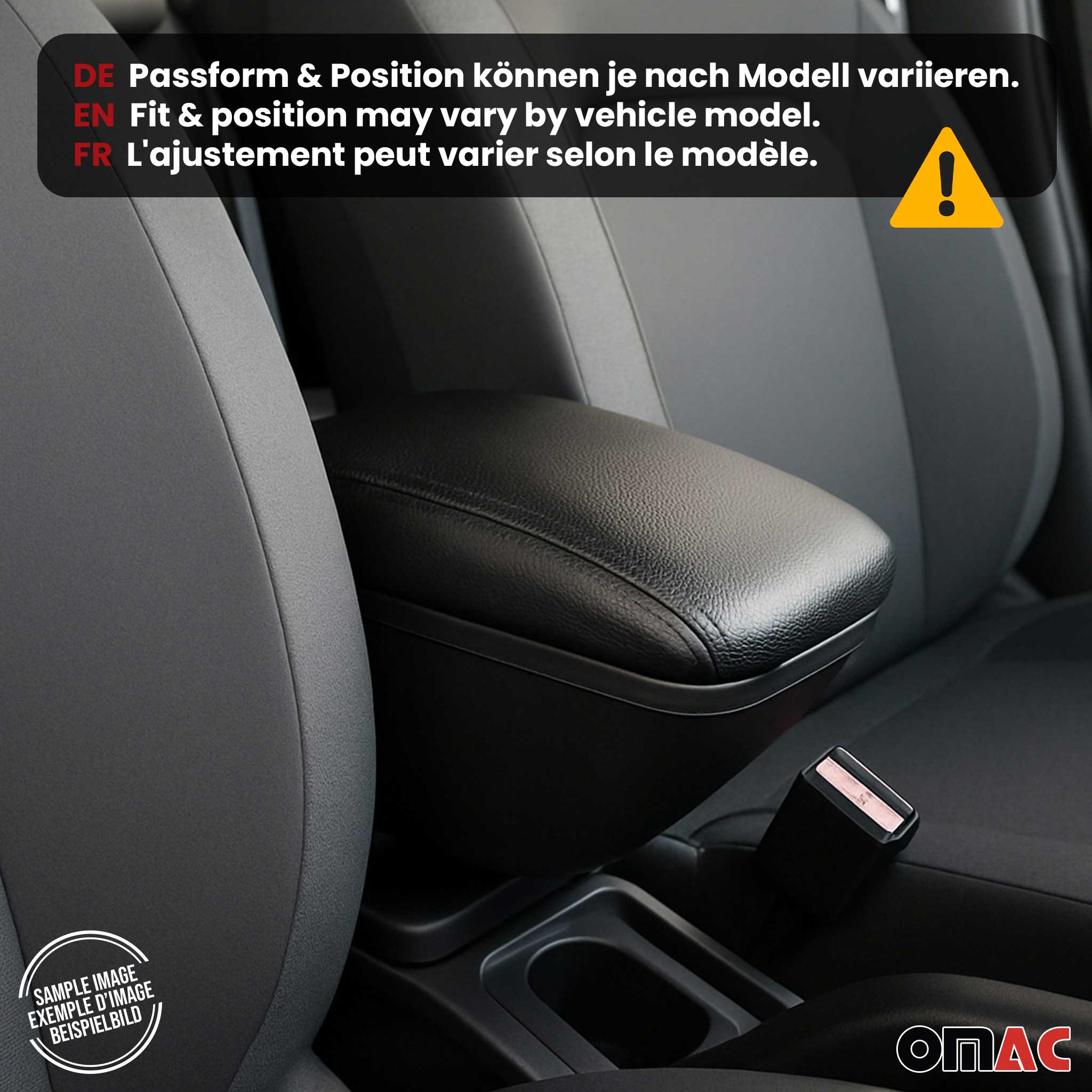 Mittelarmlehne Armlehne für Nissan Juke 2011-2019 PU-Leder ABS Schwarz