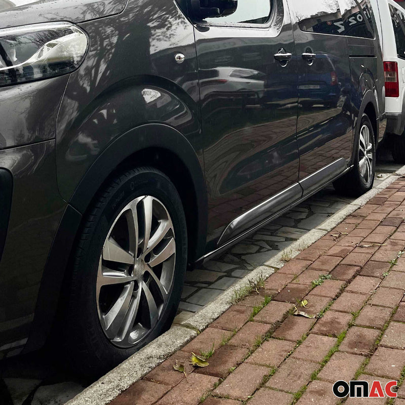 Radläufe Kotflügel Verbreiterung für Peugeot Expert / Traveller 2016-23 L2 L3 8x