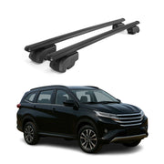 Dachträger Grundtäger für Daihatsu Terios 2017-2026 75kg Aluminium Schwarz 2 tlg