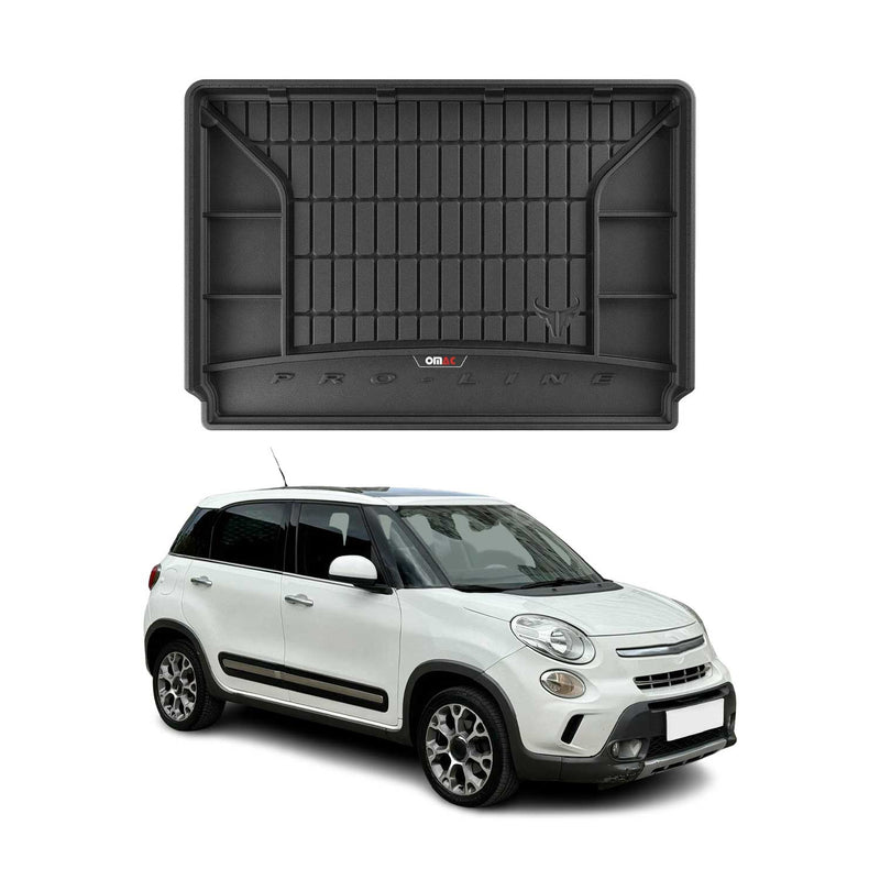 OMAC Gummi Kofferraumwanne für Fiat 500L Trekking 2012-2024 Laderaumwanne