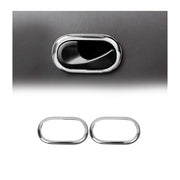 Chrom Türgriff Blende für Renault Twingo II 2007-14 Edelstahl 2tlg