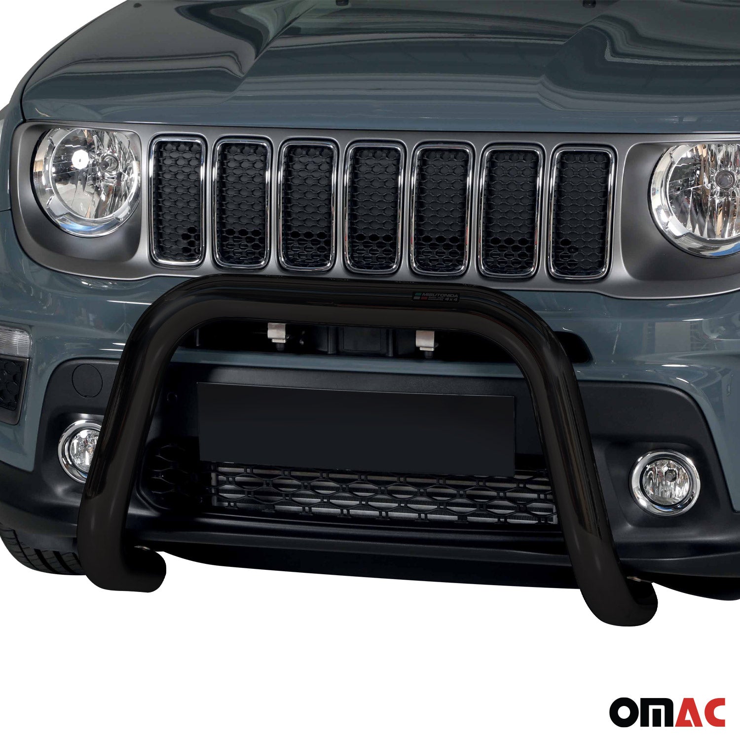 Frontbügel Frontschutzbügel für Jeep Renegade 2018-2022 ø76mm Stahl Schwarz