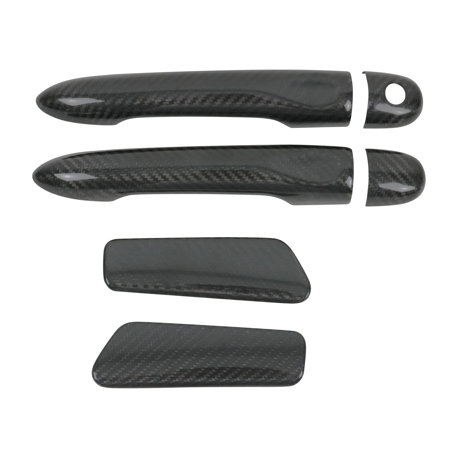 Türgriff Blende Carbon für Renault Clio 2012-2019 4Tür Kohlefaser 6tlg