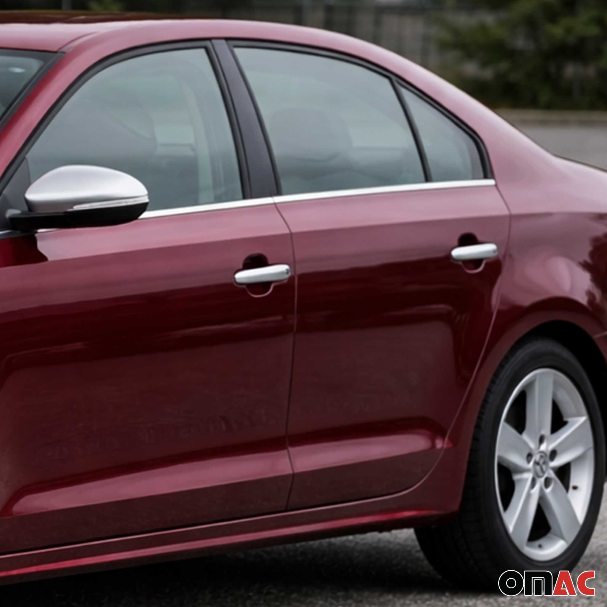 Türgriff Blende Chrom für Seat Ibiza 2008-2017 4-Tür Gebürstet 9tlg