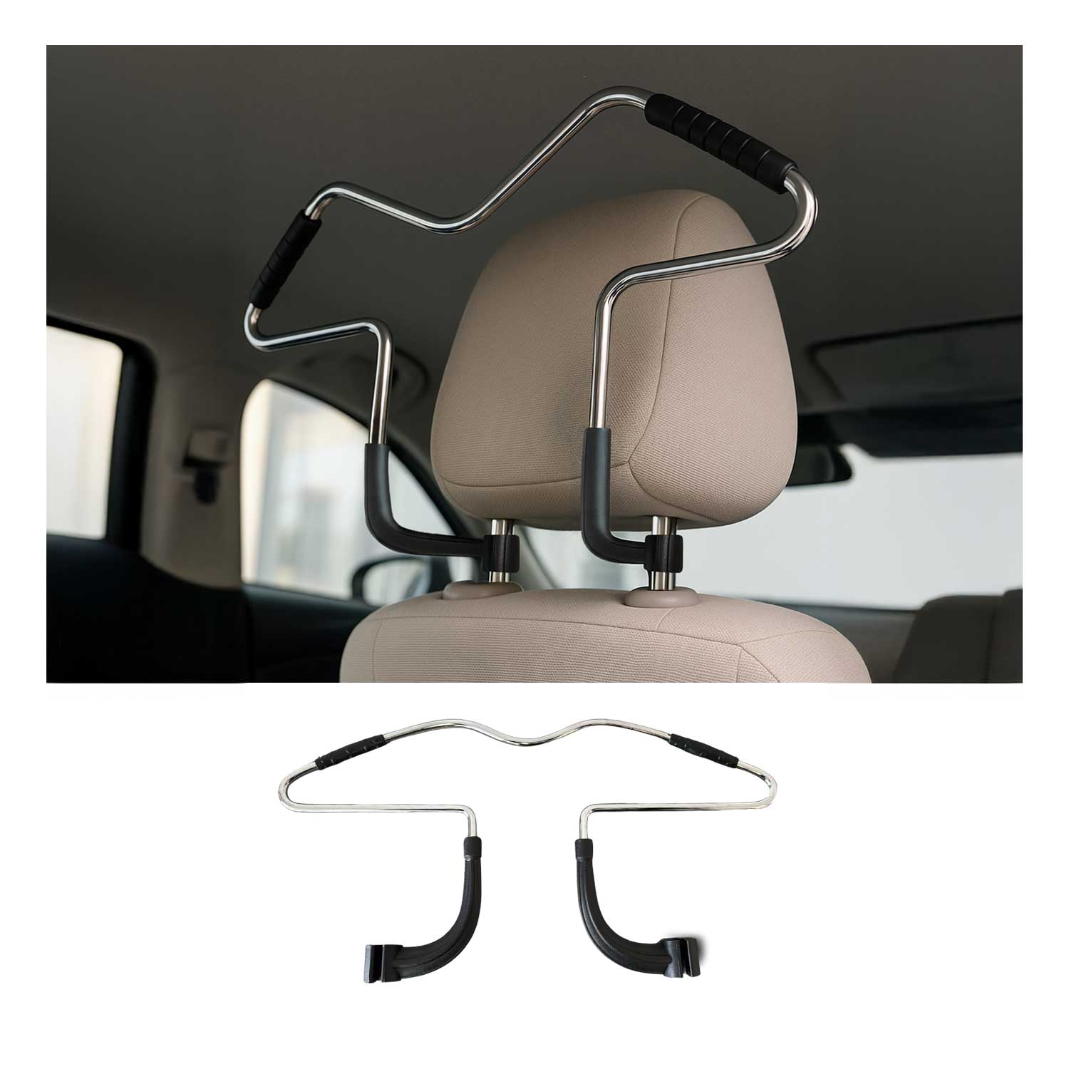 Kleiderbügel Reisebügel Autokleiderbügel für Auto PKW KFZ Kleiderstange