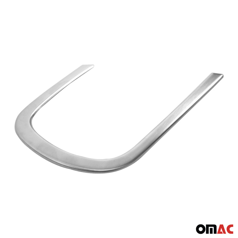 Nebelscheinwerfer Rahmen für Dacia Duster 2018-2021 Edelstahl Gebürstet 2x