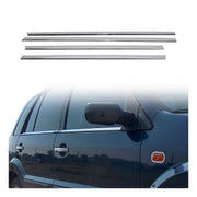 Fensterleisten Zierleisten für Ford Fusion 2002-2012 Fenster Edelstahl Chrom 4x