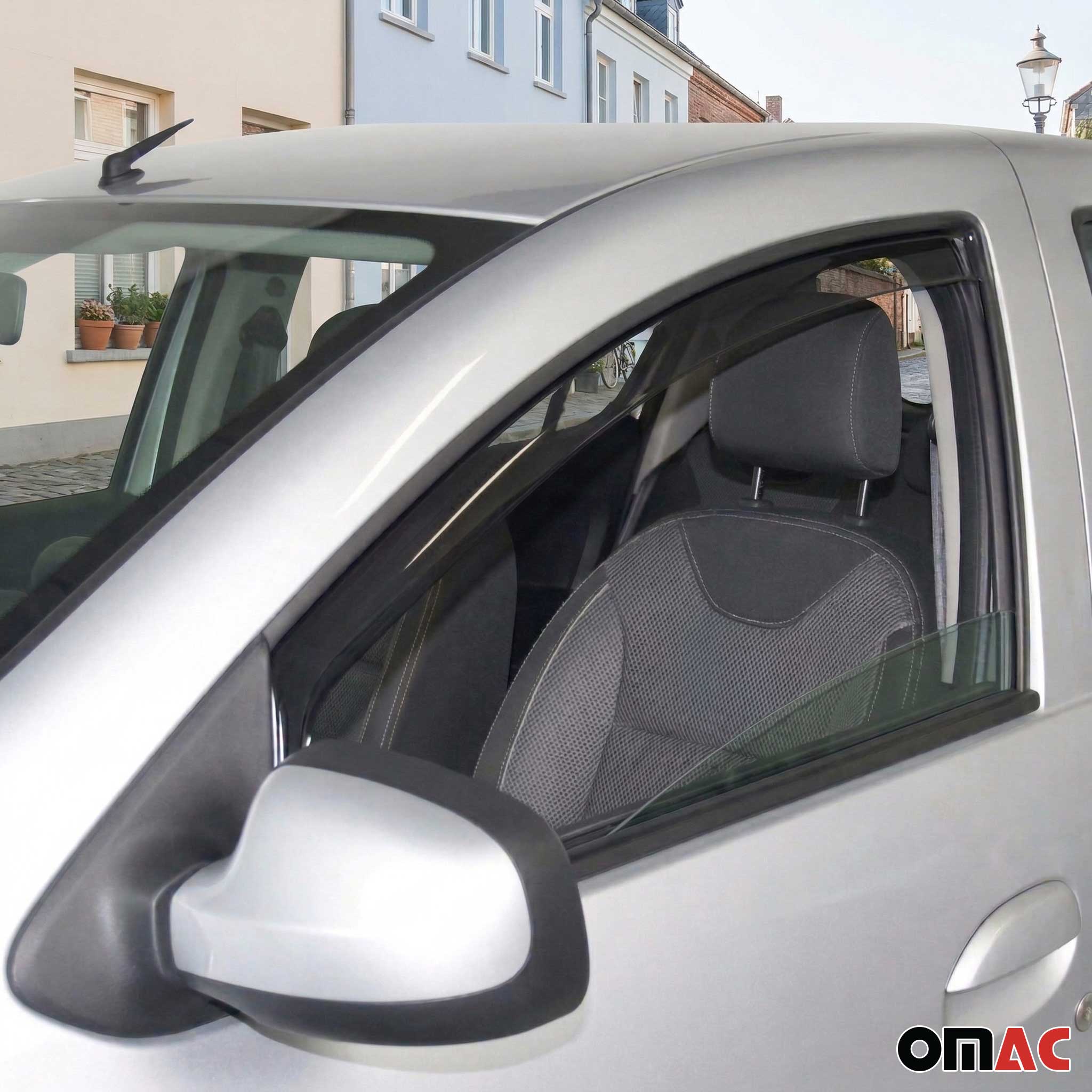 Windabweiser Regenabweiser für Dacia Sandero Stepway Logan MCV 2013-2020 2tlg