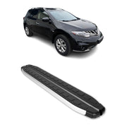 Seitenbretter Trittbretter für Nissan Murano II 2009-2014 Aluminium Schwarz