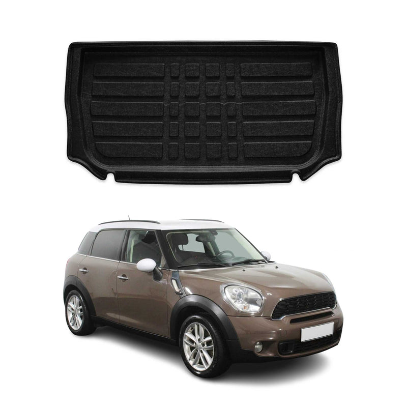 Kofferraumwanne Laderaumwanne für Mini Countryman 2010-2016 Gummi TPE Schwarz