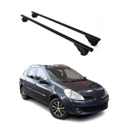 Dachträger Grundtäger für Renault Clio Grandtour 2005-2019 75kg Metall Silber 2x