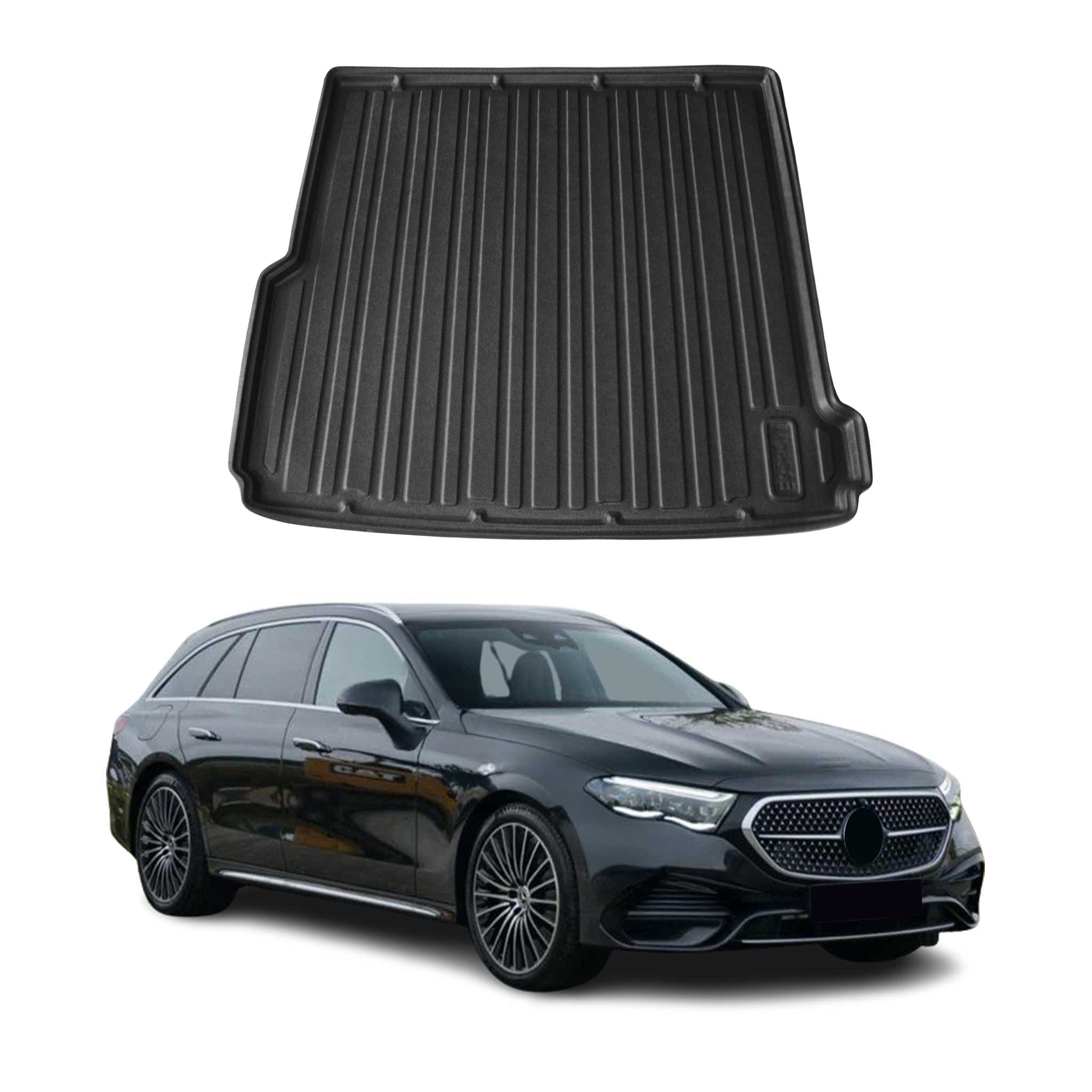 Kofferraumwanne Laderaumwanne für Mercedes E Klasse S213 2017-2023 Kombi Gummi