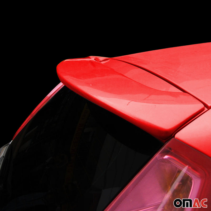 Heckspoiler Dachspoiler für Fiat Punto Evo Grande Punto 2005-2012 Rot Lackiert