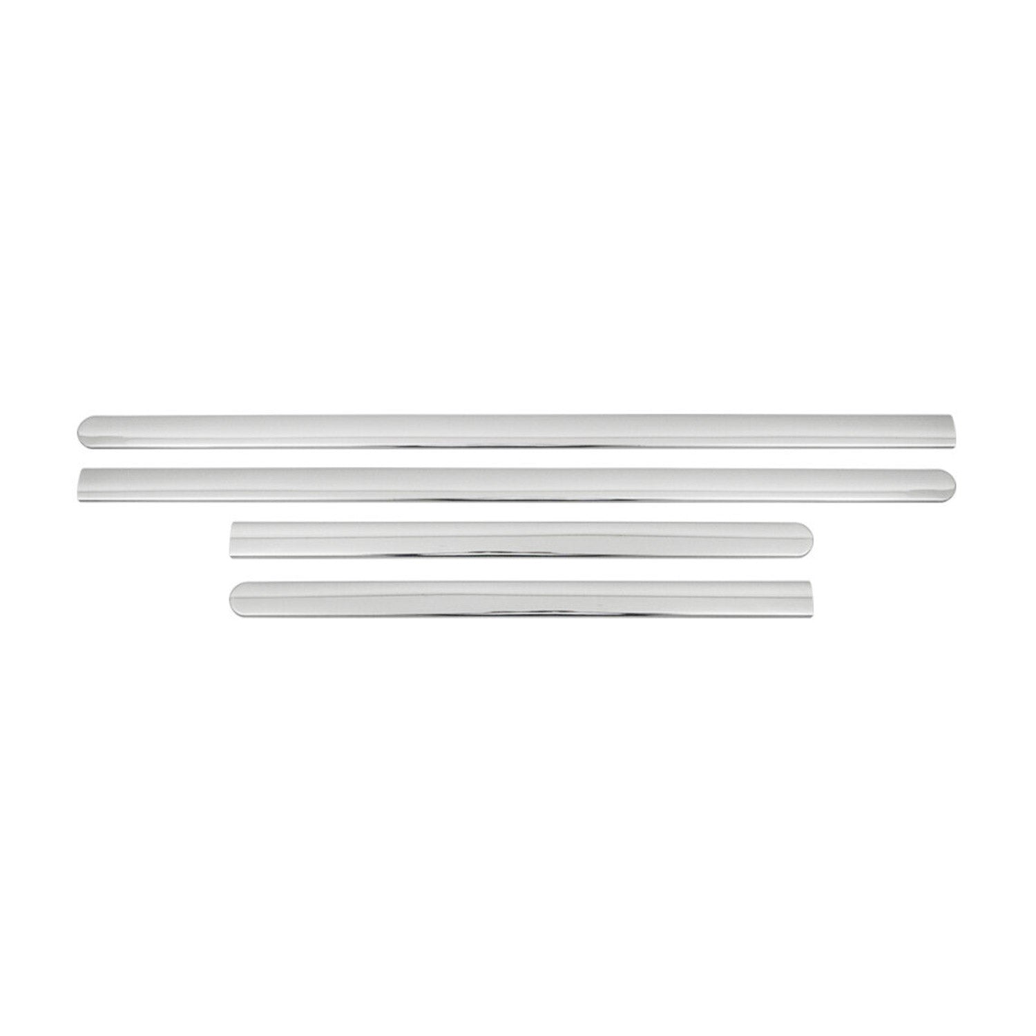 Seitentürleiste Türleisten Türschutzleiste für Opel Corsa C 2000-2006 Chrom 4x