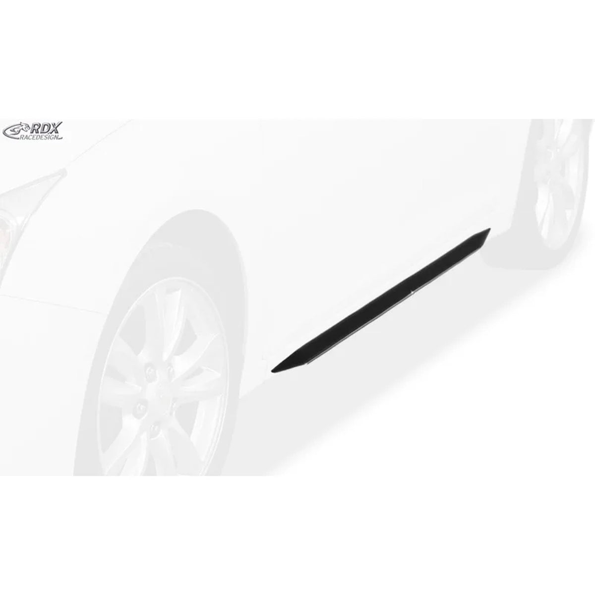 RDX Seitenschweller 'Slim' für Chevrolet Cruze 2009-2015 ABS Schwarz 2er-Set TÜV