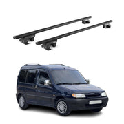 Dachträger Grundtäger für Citroen Berlingo 1996-2008 90kg Alu Schwarz 2 tlg ABE
