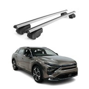 Dachträger Grundtäger für Citroen C5 X 2022-2025 75kg Alu Silber 2 tlg