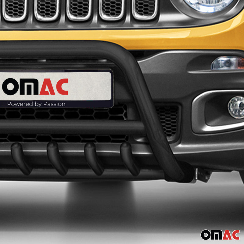 Frontbügel Frontschutzbügel für Jeep Renegade 2014-2018 mit ABE Stahl Schwarz