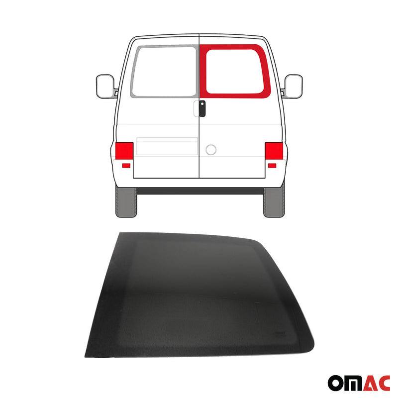 Heckscheibe Fenster für VW T4 Transporter 1990-2003 Doppelflügeltür Rechts L1 L2