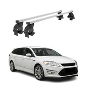 Menabo Dachträger für Ford Mondeo Liftback Turnier 2007-2014 50kg Grau Stahl 2x