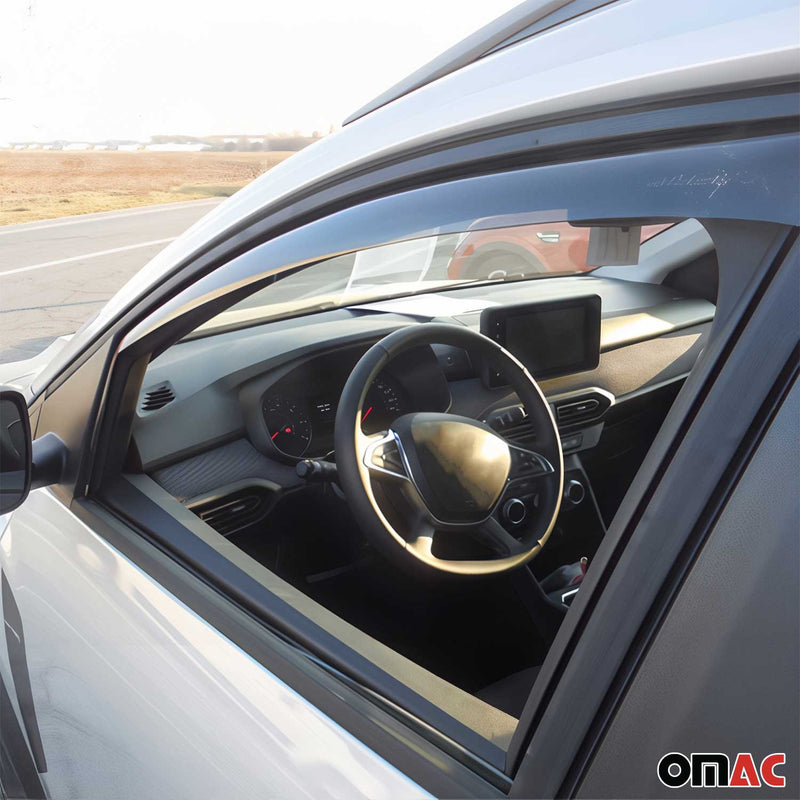 Windabweiser Regenabweiser für Dacia Jogger 2022-2025 Dunkel Acryl 4tlg