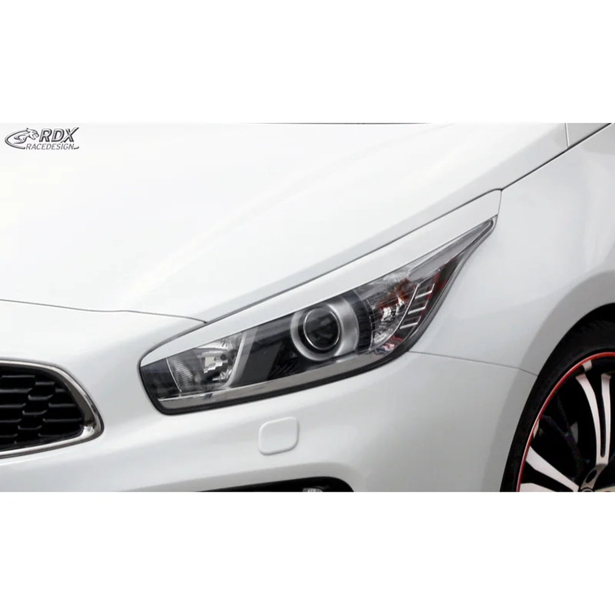 RDX Scheinwerferblenden für Kia Ceed & Pro Ceed JD 2012- ABS TÜV
