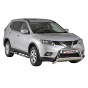 Frontbügel Frontschutzbügel für Nissan X-Trail 2015-2017 ø63mm Stahl Silber