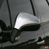 Spiegelkappen Spiegelabdeckung für Peugeot 308 2008-2014 Edelstahl Silber 2tlg