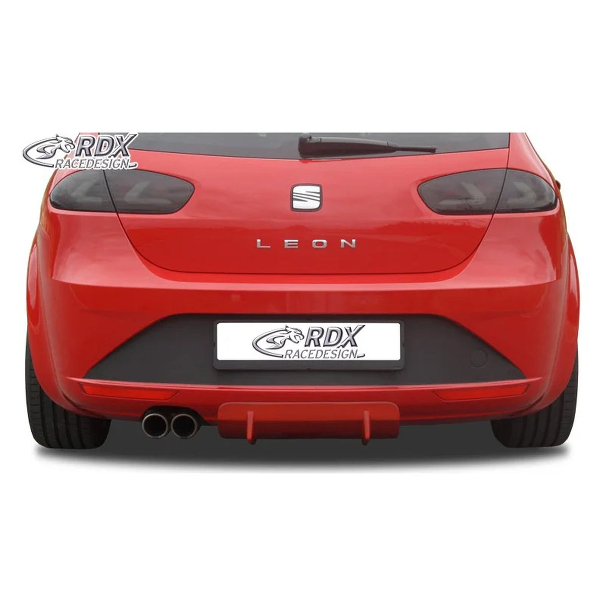 RDX Heckschürzenansatz Diffuser U-Diff für Seat Leon 1P 2005-2012