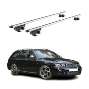 Dachträger Grundtäger für MG ZT-T Kombi 2002-2005 90kg Alu Silber 2 tlg ABE