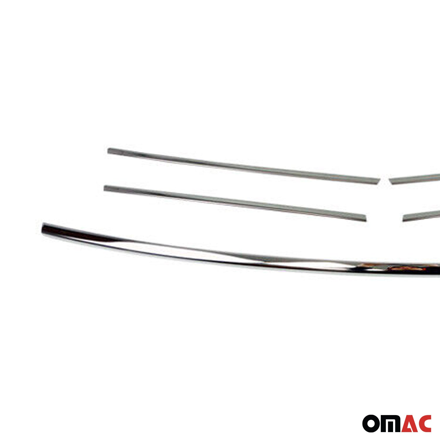 Kühlergrill Leiste Grillleisten für VW Transporter T5 2009-15 Edelstahl Chrom 5x