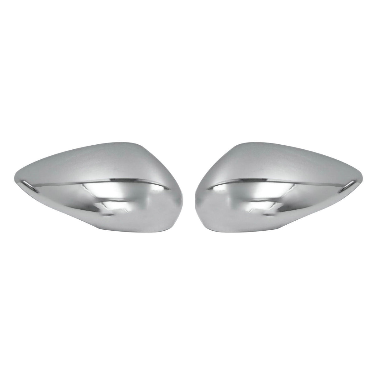 Spiegelkappen Spiegelabdeckung für Ford Fiesta / B-Max 2008-2017 Chrom ABS Grau