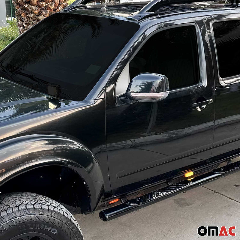 Fensterdreieck Fensterleisten für Nissan Navara D40 2005-2015 Edelstahl Chrom 2x