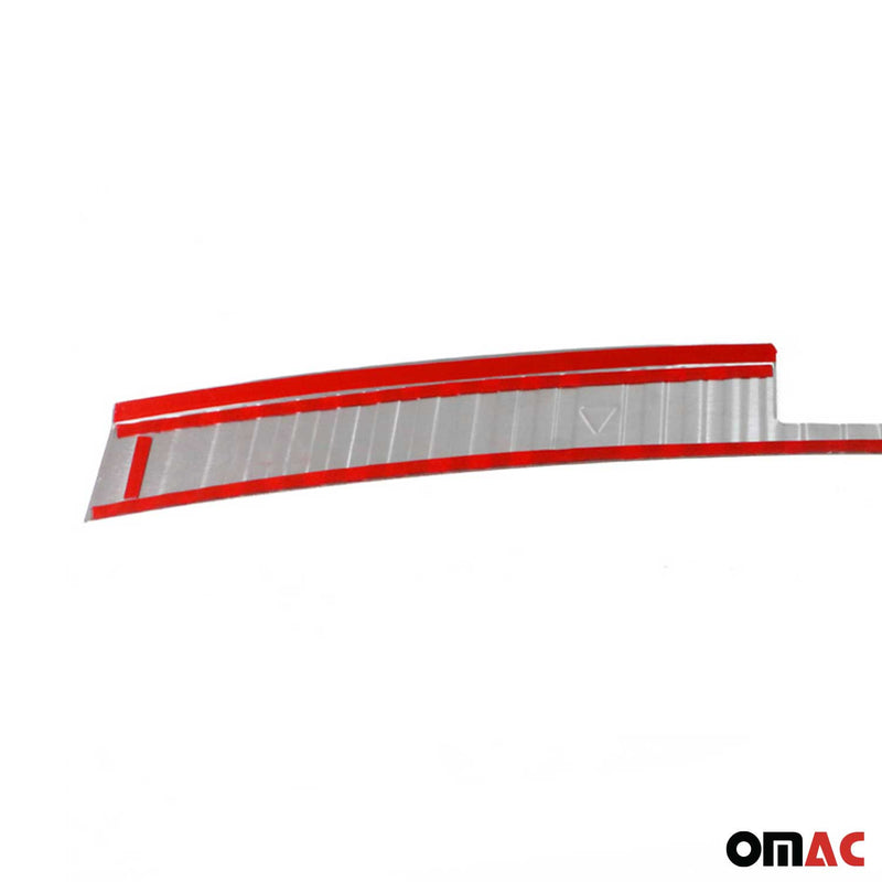 Innen Ladekantenschutz Stoßstange für Skoda Kodiaq 2017-2025 Gebürstet Chrom