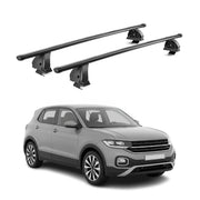 Stahl Dachträger für VW T-Cross (Ohne Dachreling) 2018-2026 TÜV 75 kg 2x Schwarz